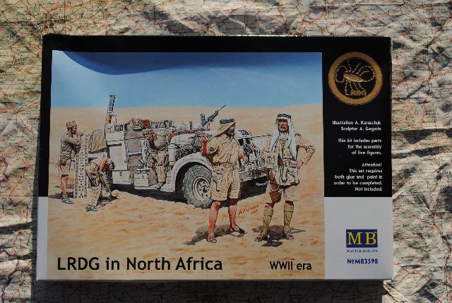 Master Box MB3598 LRDG in North Africa WWII era 